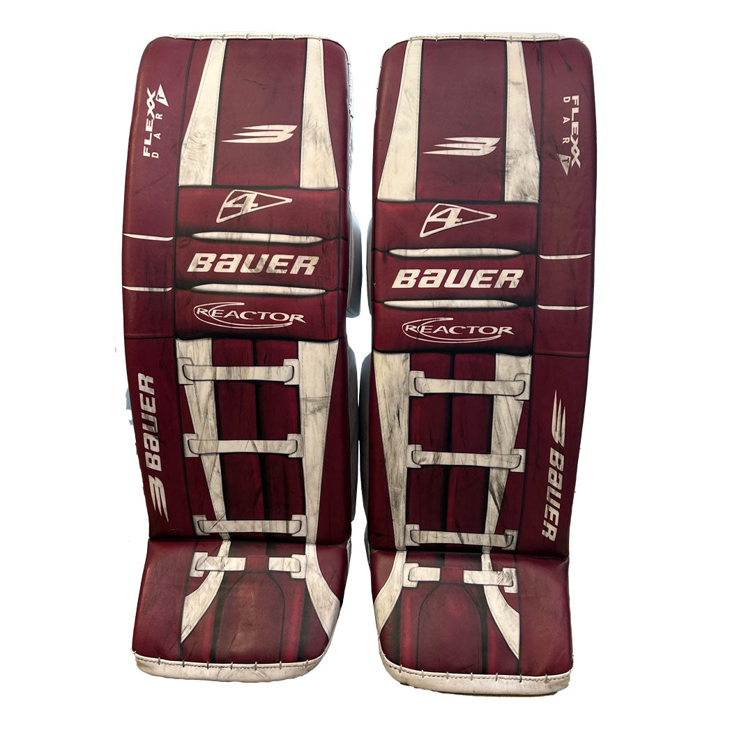Bauer Vapor Hyperlite 2 - Ensemble complet de gardien de but Pro Stock d'occasion (marron) *Déguisé en Bauer Reactor*